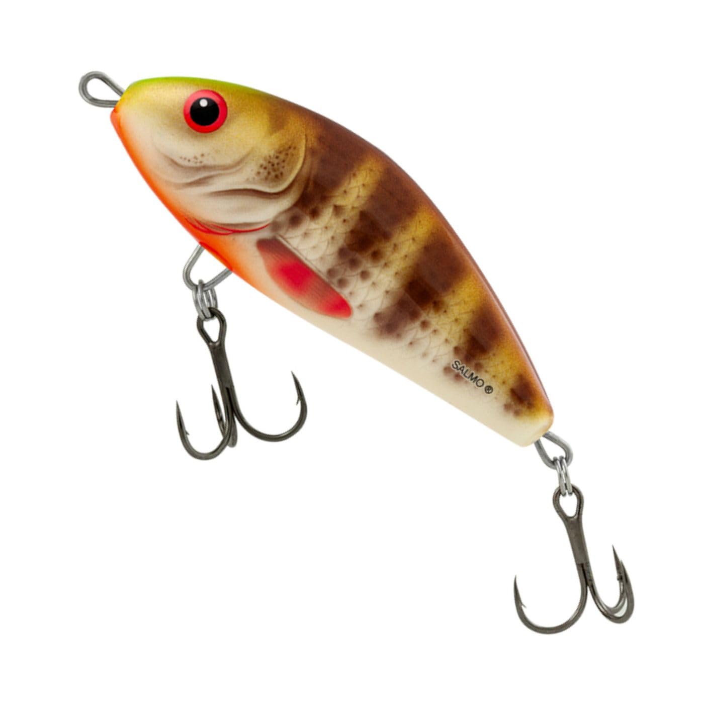 Salmo Fatso Sinking Jerkbait, 8 cm, 25 g, Salmo Colours: Spotted Brown Perch