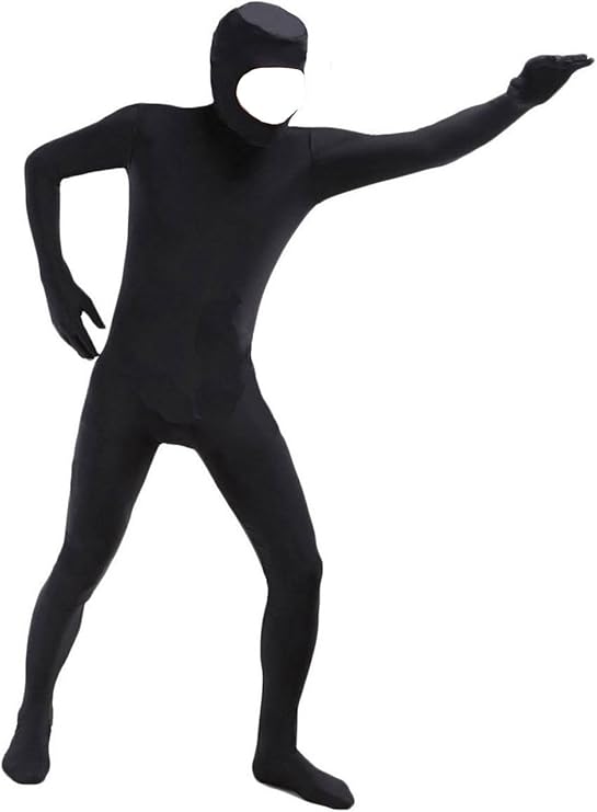 Zentai Ganzkörper-Body Mit Offenem Gesicht - Elastan Kostüm Für Damen & Mädchen