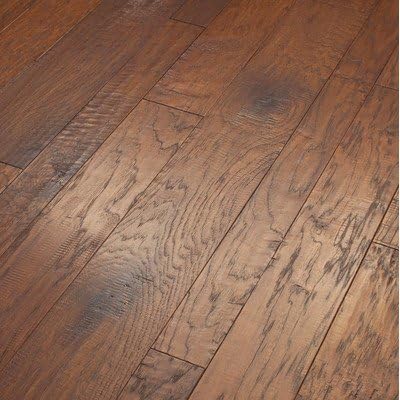 Hudson Bay 3-1/4" Engineered Hickory Flooring in Schoolhouse