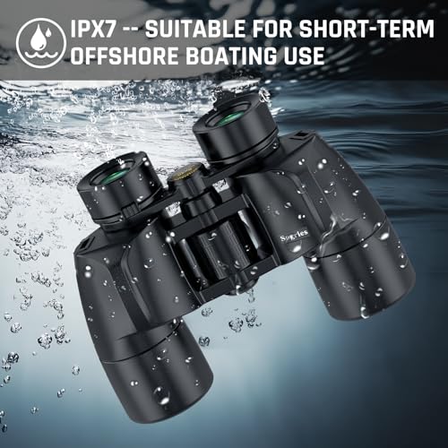 Image of Sogries 8x40 Binoculars for Adults High Powered Binoculars for Bird Watching Long Distance IPX7 Waterproof Fully Multi-Coated BAK4 Prism Optics for Hunting Travel Birding Stargazing