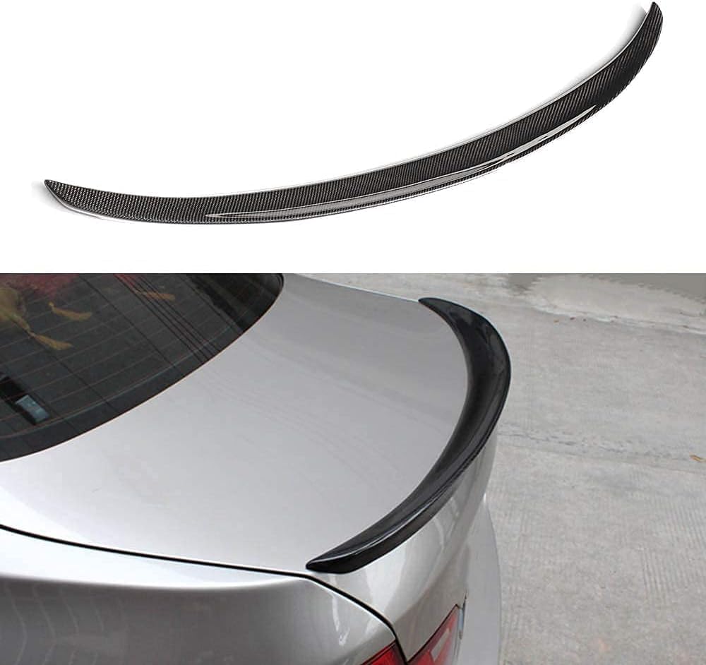Becquet de coffre pour BMW Série 5 F10 Berline 2011-2016 lèvre d'aileron arrière noir