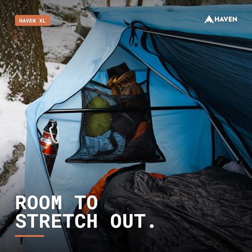 Image of Haven Tents Lay Flat Hammock Tent - Waterproof Camping Hammock with Mosquito Net, Insulated Pad and Rainfly - Haven Tent, Haven XL, Haven Safari