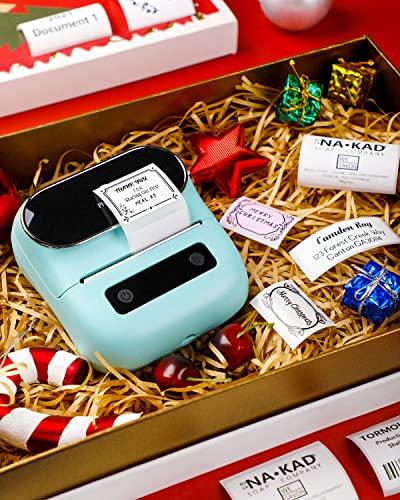 Image of Phomemo M220 Label Maker, 3.14 inch Bluetooth Thermal Label Printer | for Address, Barcode & Product Label, Portable Small Printer Compatible with Phone, Tablet & PC