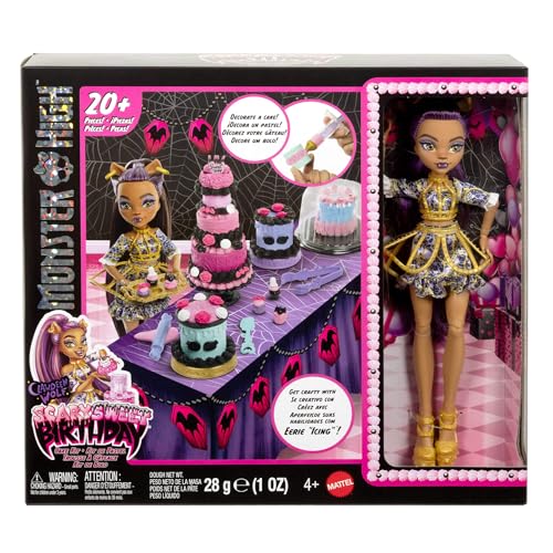 Monster High Kit Gâteau d’Anniversaire Clawdeen Wolf Monster High JBG78 - vue 7