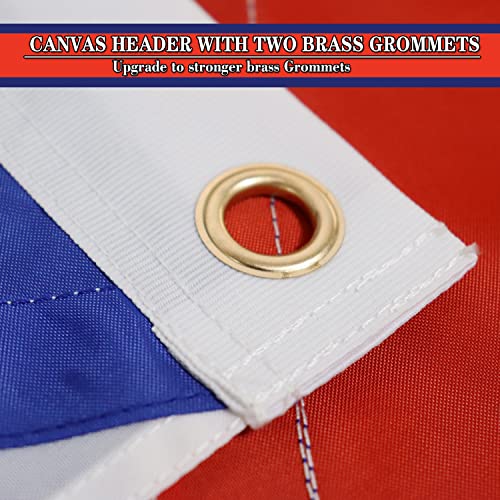 Image of rhungift Outdoor Heavy Duty British Flag 3x5 FT,Premium Quality Oxford Nylon 210D, Union Jack Flags, Double Stitching Lock United Kingdom UK Flags for gifts