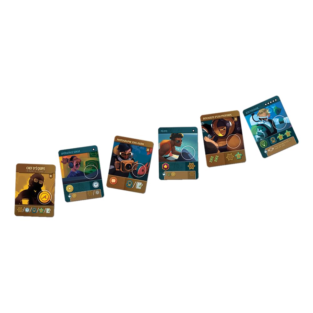 Super Meeple - Endeavor – Eaux Profondes – Jeu de société – Version Française - 1 à 4 joueurs - A partir de 14 ans
