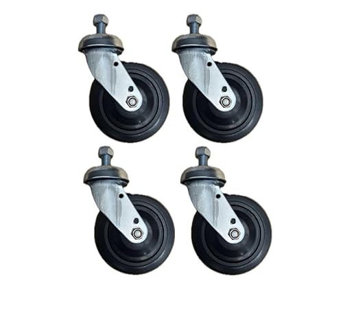 Kit 4 Roda 512 - Rodízio Para Carrinho De Supermercado