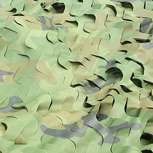 TENCEN Dual Mesh Custom Camouflage net for Blind Decor Courtyard Sunshade Photo Camp Fish Farm Factory Shelter Car Concealment Party Exhibit Backdrop Curtain Ceiling Fence Canopy Cover - 2
