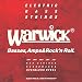 Warwick Label Stainless Wound Bass Strings, 5 String, Medium, Red