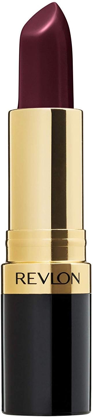Super Lustrous Lipstick, Creamy Formula For Soft, Fuller-Looking Lips, Moisturized Feel, Plum Velour (850), 0.15 oz