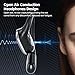 TRAUSI Open Ear Wireless Earbuds Bluetooth Headphones, 50Hrs Playtime Stereo Sound Earphones with IP7 Waterproof Ear Buds for Fitness/Travel