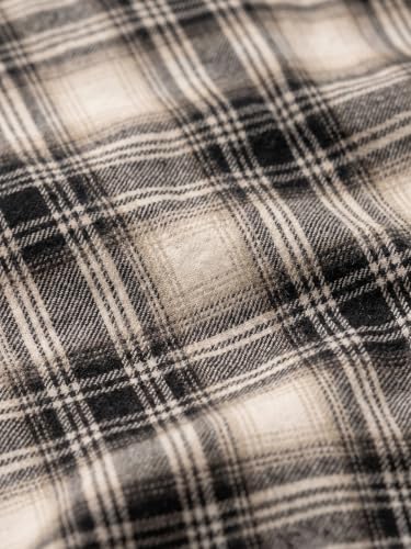 Image of NOBERO Men's Cotton Checkered Shirt | Full Sleeve Casual Shirt for Men | Relaxed Fit | Soft and Breathable | Everyday Casual Wear