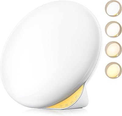 MediAcous Light Therapy Lamp, UV-Free 10000Lux Therapy Light