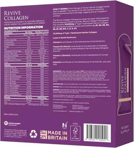 Revive Collagen Menopause Max Drink