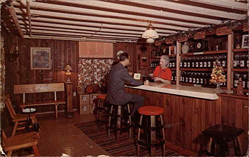Tasting Room at Ehrle Bros. Winery Homestead, Iowa IA Original Vintage Postcard