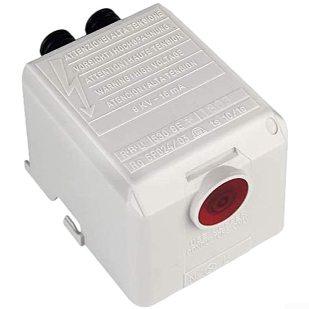 Unità di controllo 530se compatibile con Riello G3 per G5 per G10 per bruciatori a combustibile G20 Design in plastica robusta Maggiore efficienza di riscaldamento e protezione da surriscaldamento (A)