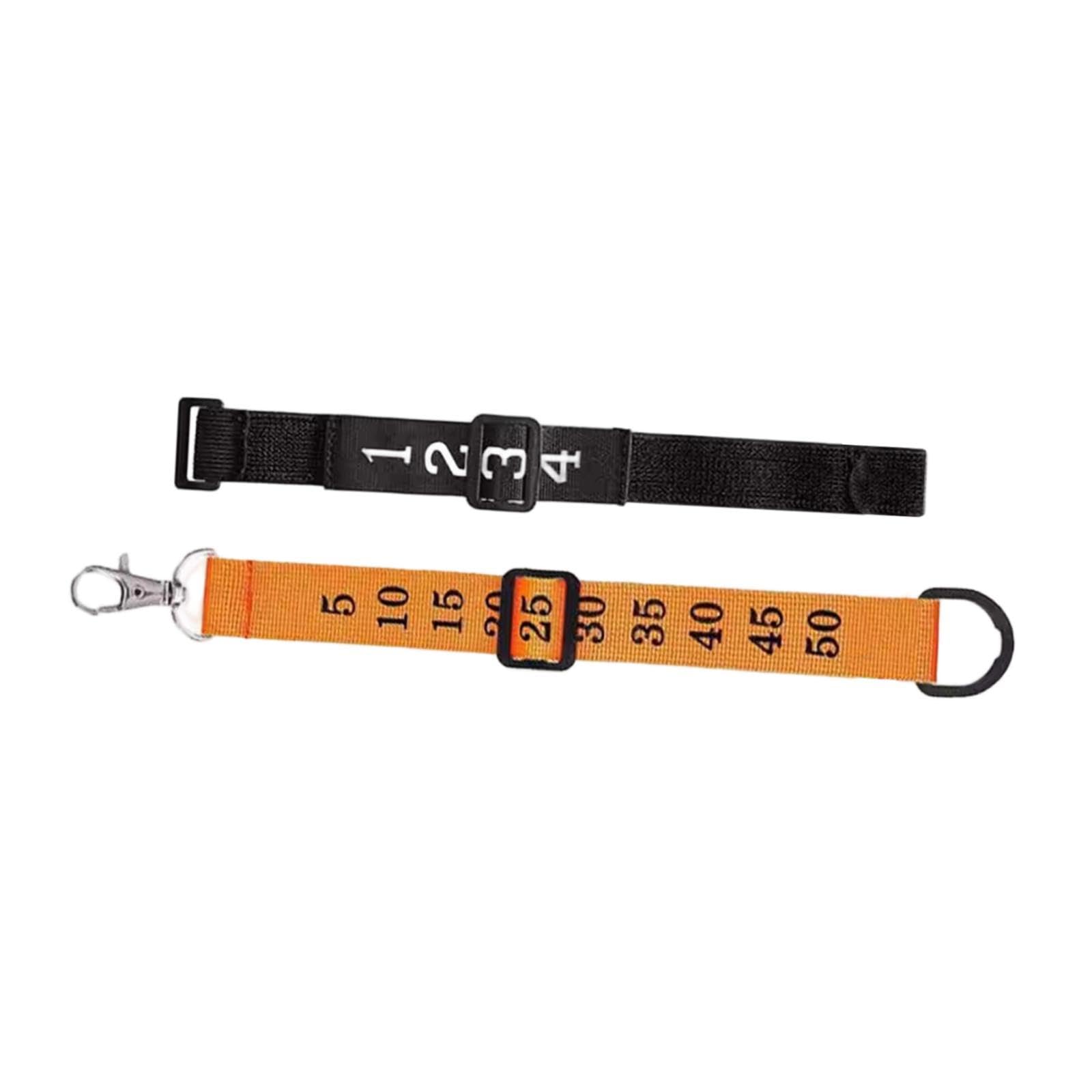 Ojiva® Football Referee Chain Clip Wrist Down Indicator for Competition | Includes A Yellow Football Referee Chain Clip (32Cm/12.60Inch) And A Black Wrist Down Indicator (27Cm/10.63Inch), Providing-image-29