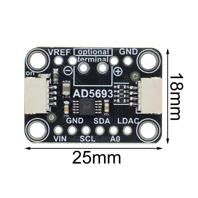 Modulo Convertitore DAC AD5693R a 16 Bit, Convertitori PGA ADC Analogico-Digitale per Giochi/Laptop/Desktop