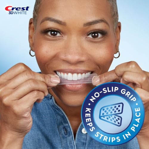 crest 3d whitestrips age renew  teeth whitening kit 21 treatments each with 1 upper1lower 42 strips  crest 3dwhite teeth whitening strips
