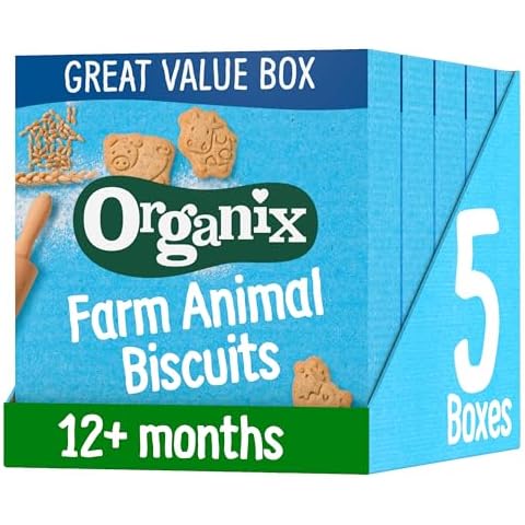 Organix Farm Animal Organic Biscuits for Toddlers Cover