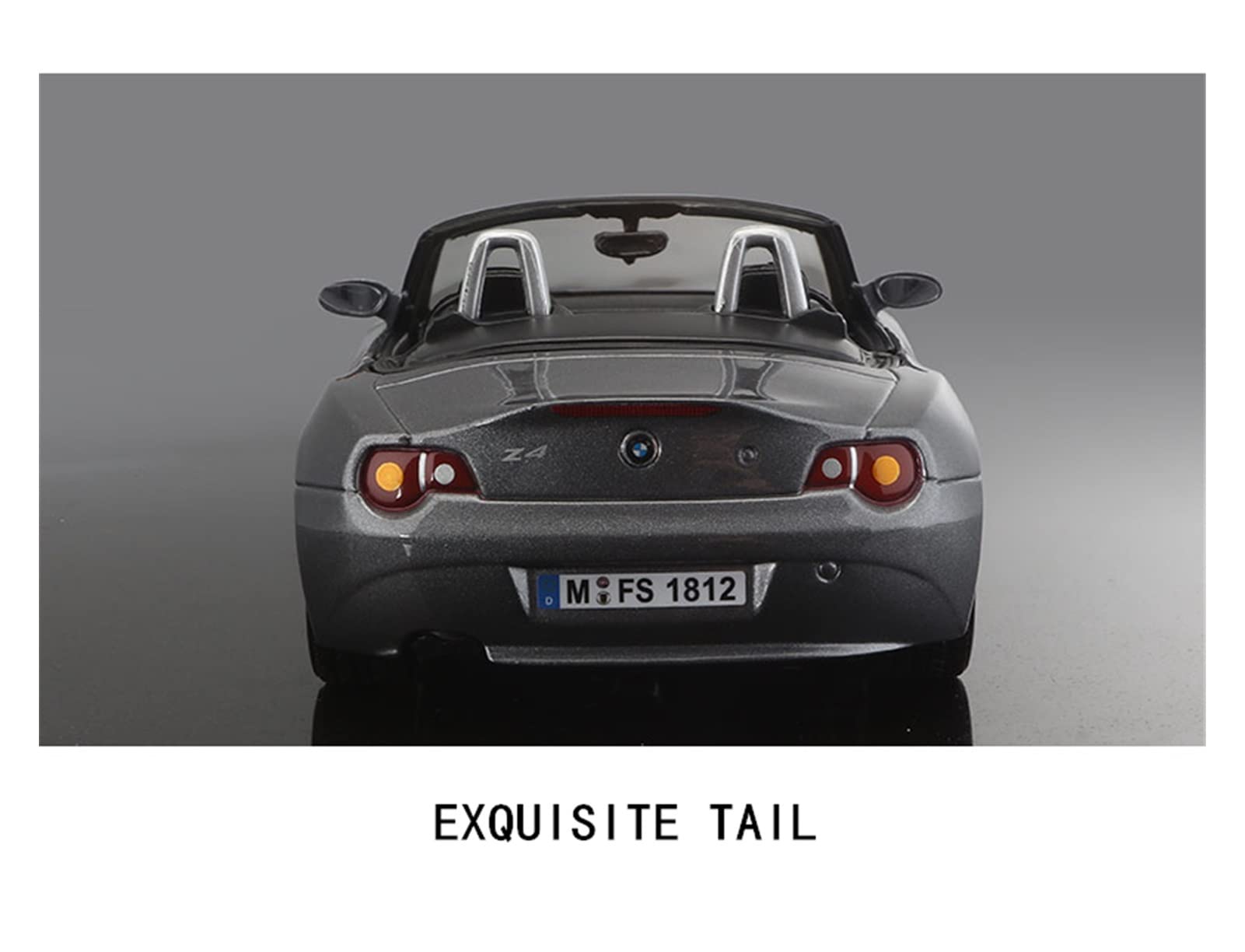 BMW Z4 ミニカー グレー オープンカー BMW Z4 ミニカー グレー オープンカー BMW Z4 ミニカー グレー