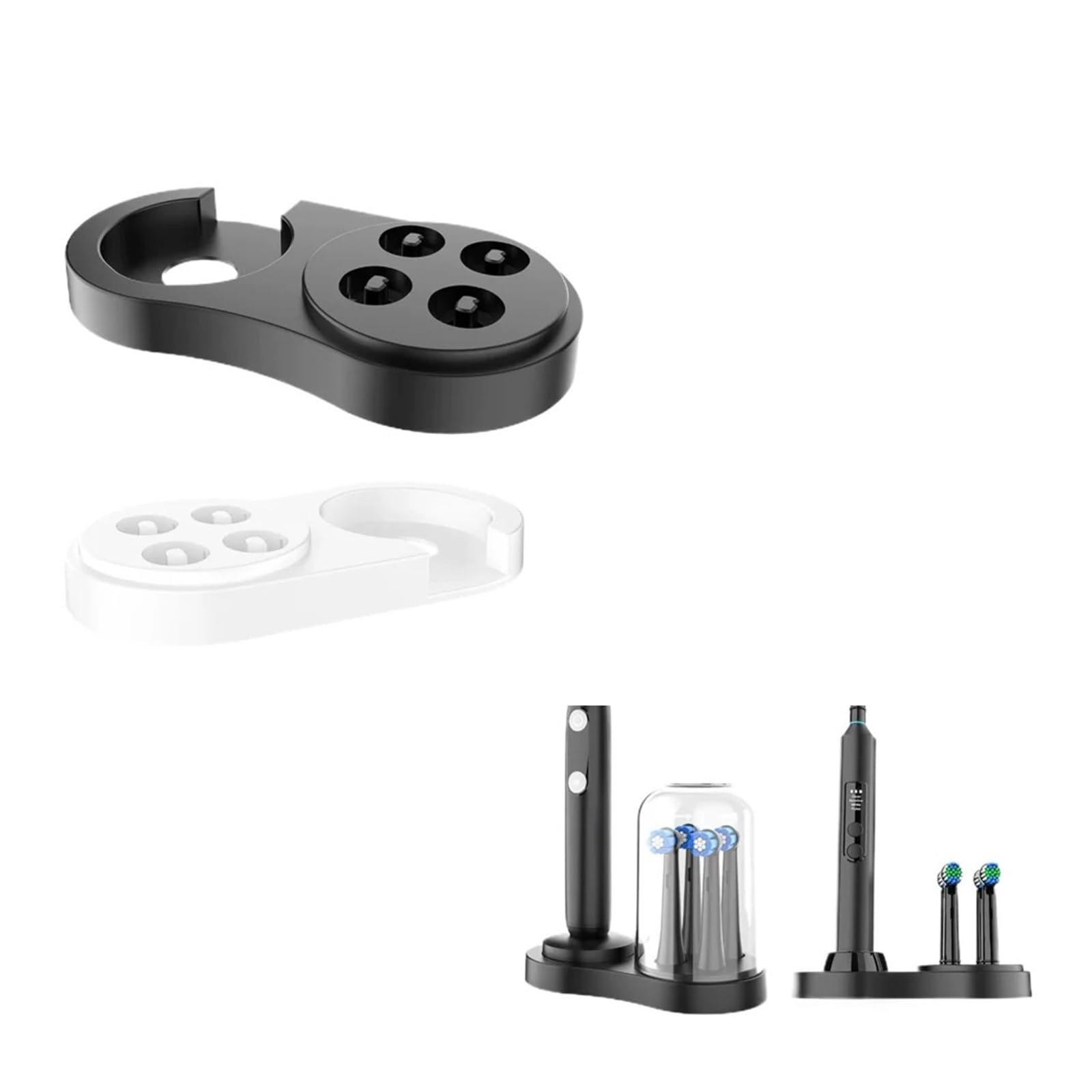 Supporto For Caricabatteria For Spazzolino Elettrico, Compatibile Con Oral-B, Compatibile Con IO, Adattatore For Base Caricabatteria For Spazzolino Elettrico(1pc (black))