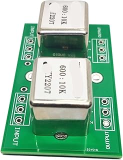 2pcs Permalloy 600: 10K 600:600 10K:600 10k:10k Audio Transformer Audio Isolator Amplifier Cow Balance (Color : Green, Size : 2207 Square)