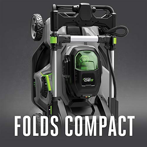 EGO Power+ LM2101 21-Inch 56-Volt Lithium-ion Cordless Lawn Mower 5.0Ah Battery and Rapid Charger Included