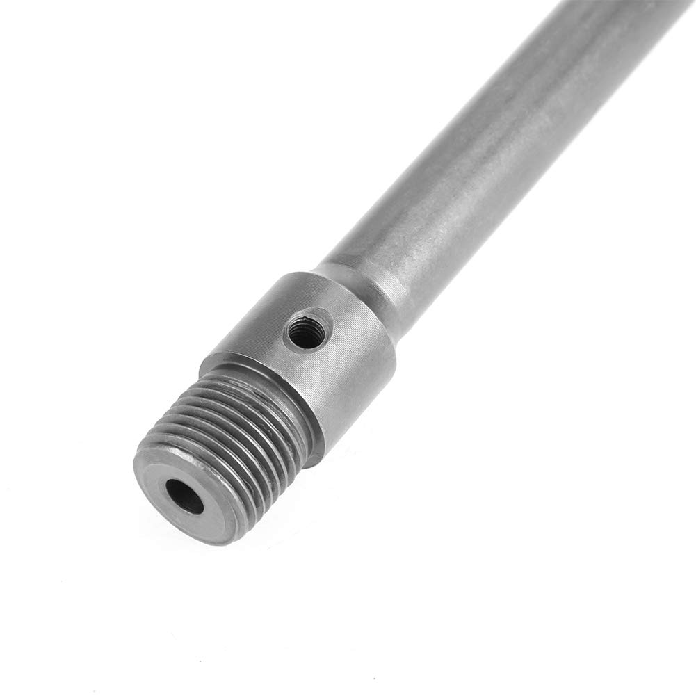 Juego de 10 Brocas de Núcleo TCT SDS Plus con Vástago de Extensión de Tungsteno para Mampostería, con 2 Tornillos de Bloqueo y Taladros Guía para Hormigón, Piedra, Granito,
