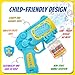 Toys for 3+ Year Old Boys Girls: 2 Pack Bubble Gun Machine with Bubble Solution, Kids Toys for Ages 3-5 4-6 5-7, Outdoor Outside Toy for Kids Ages 4-8, Gifts for 3 4 5 6 7 8 Year Old Boys Birthday
