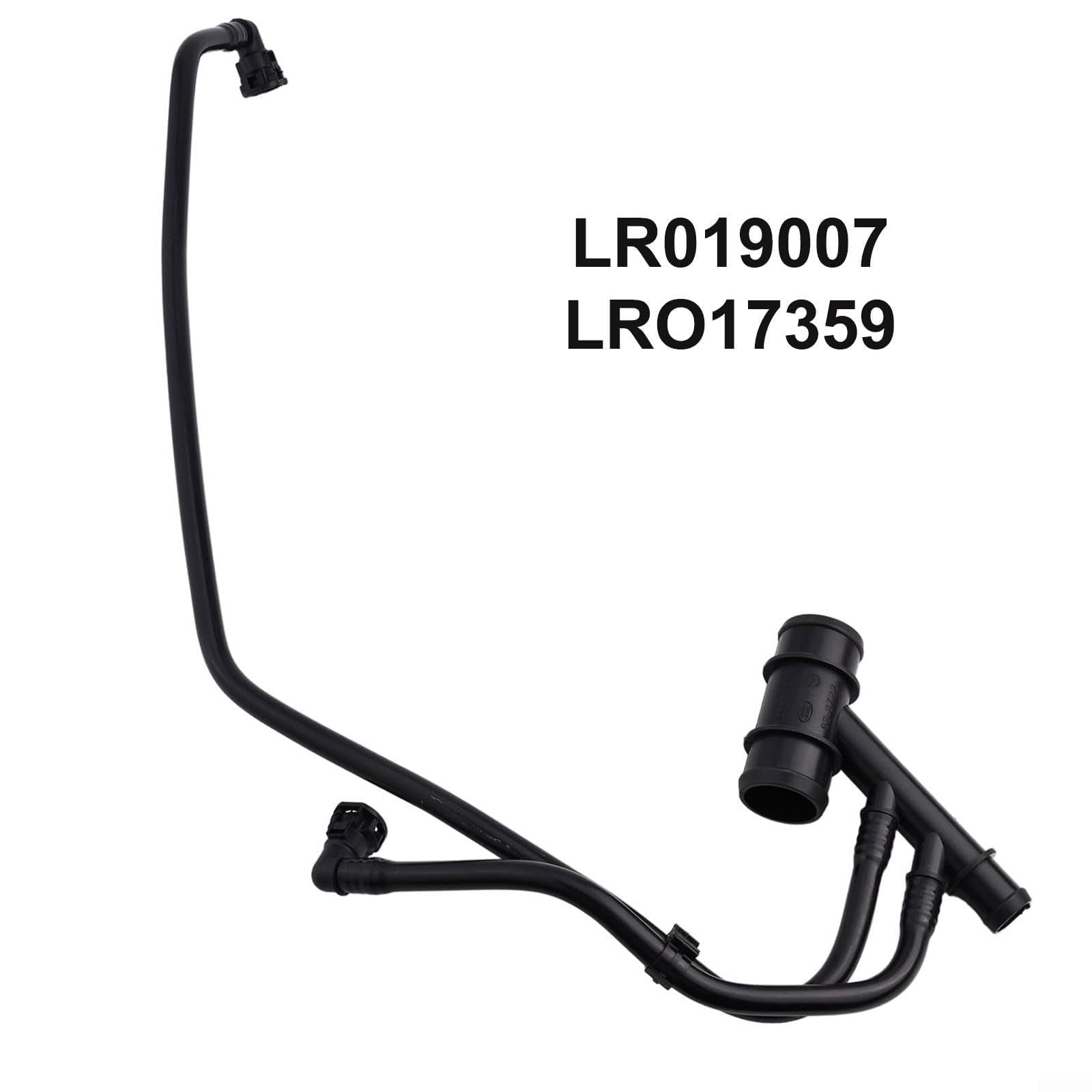 Tubo del liquido di raffreddamento del tubo dell'acqua per Range Rover Sport 2010-2013 Montaggio OEM LR019007 Tubo di raffreddamento in plastica di gomma di ricambio