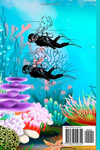 Scuba Diving Notebook Journal: Detailed Scuba Dive Log Book 120 Pages 6x9 inch For Divers - Image 2