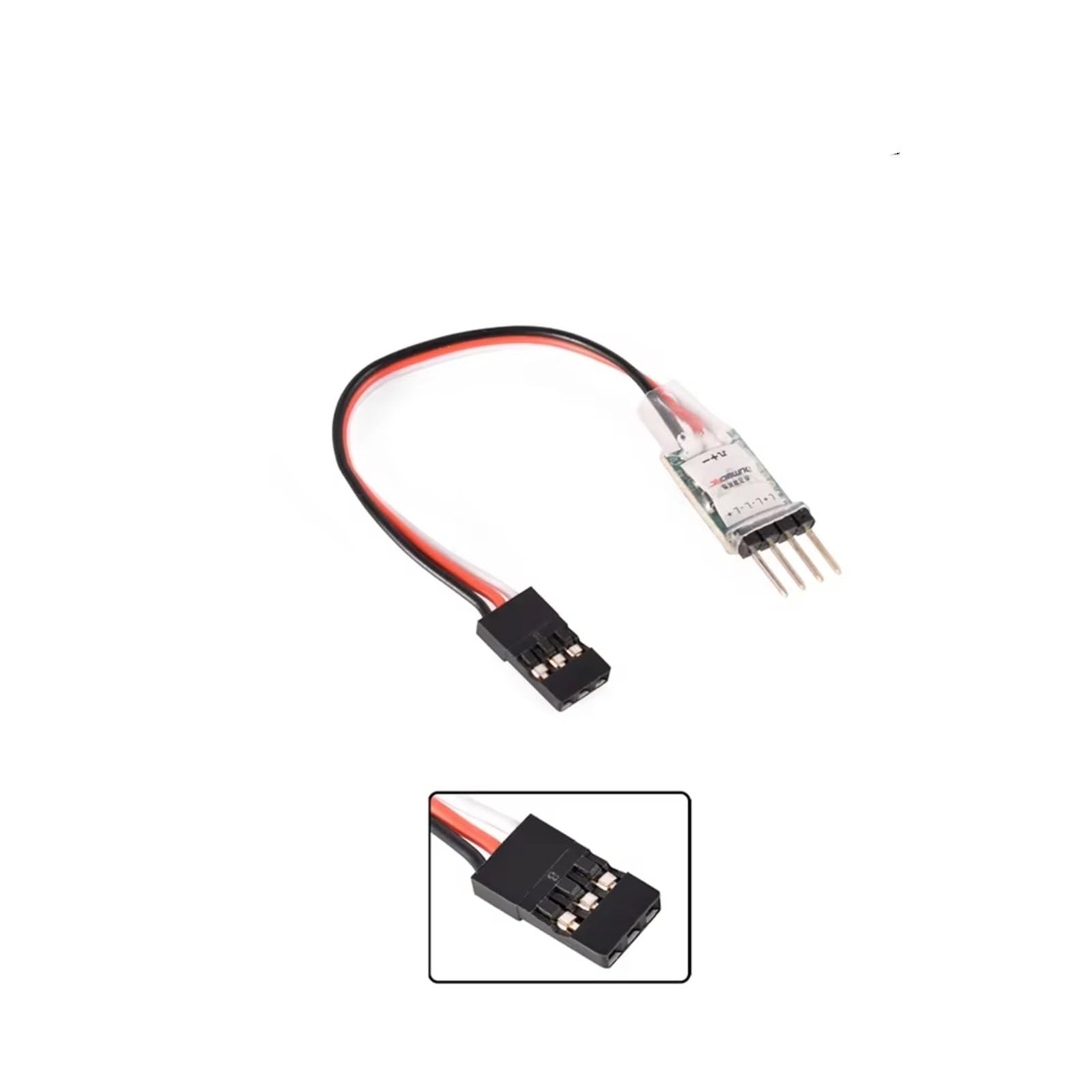 Controlador Rc Pane Módulo Controlador Lámpara De3 Canales Para Vehículo RC Ala Fija Avión Interruptores Luz Sistema Encendido Apagado Enchufe JR Reparación Actualización