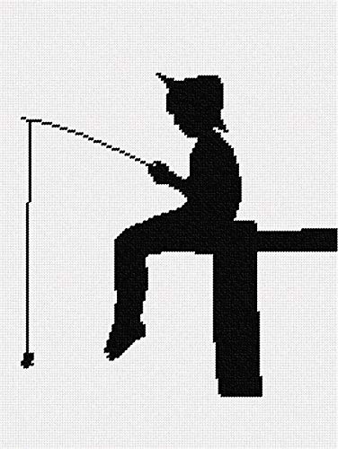 Pepita Needlepoint kit: Boy Fishing, 7