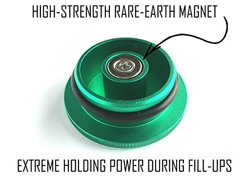 Ronin Factory Combo Pack - Magnetic Diesel Fuel Cap & DEF Cap for Dodge RAM Trucks (2013-2018), The Original Lightweight Design - Thumbnail 3