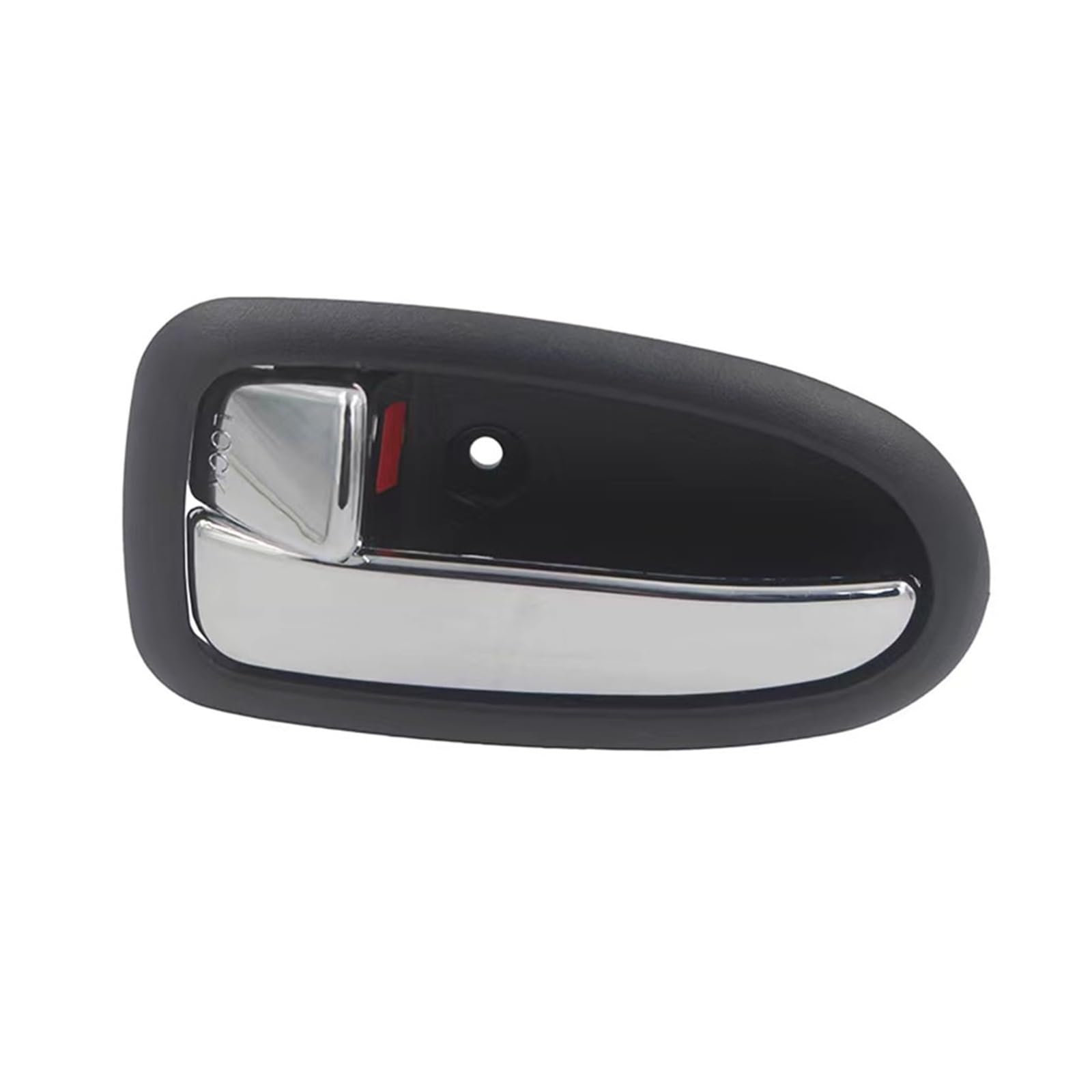 TRASH BIN Interior Inside Door Handle Car Left Right Interior Door Handle Black Chrome Inner Handles for Hyundai for Matrix 2001-2010(Chrome Left)