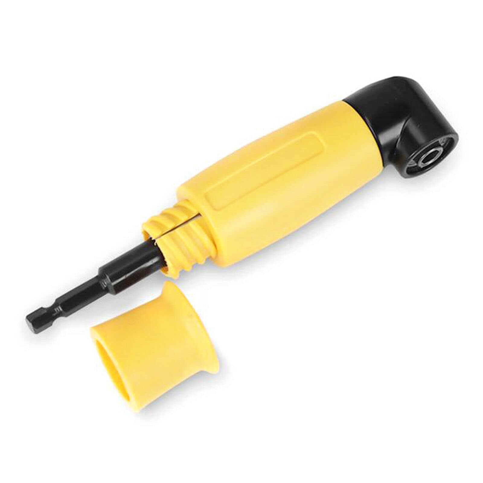 90 Degree Right Angle Drill Adapter - Blue Corner Drill Bit Attachment For Tight Spaces