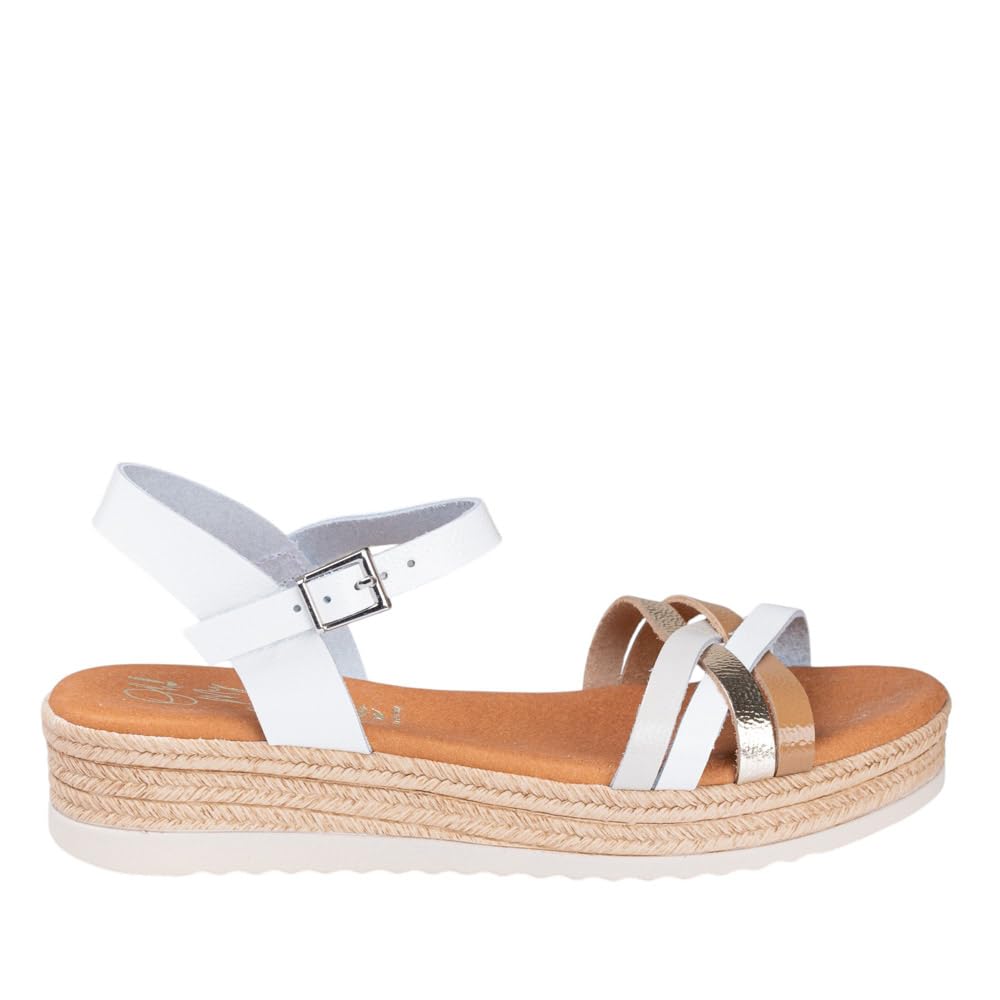 Oh!My Sandals 6010 Sandalia DE Piel Tiras Mujer