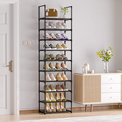 Oyrel Shoe Rack, Sturdy Metal Shoe Rack Organizer,Narrow Shoe Rack,Shoe Racks For Closets,Shoes Rack,Shoe Stand,Shoe Shelf #TOP3