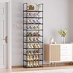 Shoe Rack, Sturdy Metal Shoe Rack Organizer,Narrow Shoe Rack,Shoe Racks for Closets,Shoes Rack,Shoe Stand,Shoe Shelf - Image 5