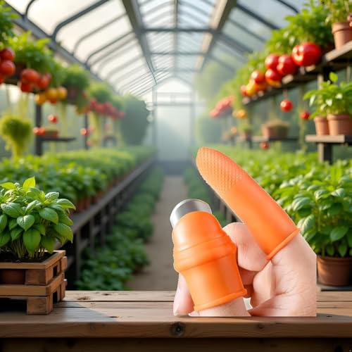 Cortador de pulgar de silicona para frutas y verduras miniatura 3