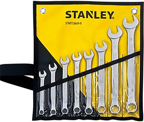 Stanley 8 Pcs Combination Wrench Set Stmt73649-8