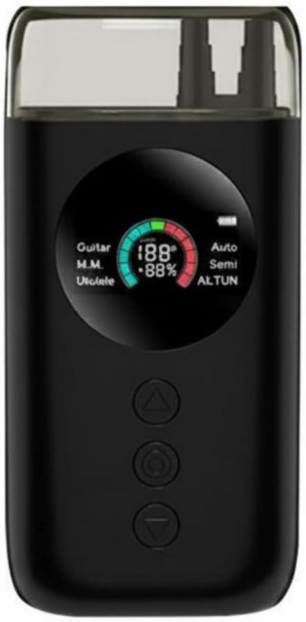 YIJU String Tuner Guitar Tuner Winder Electronic Handheld Device With Screen Guidance And Auto Manual Modes Body Extended Use Suitable for home practice gigs