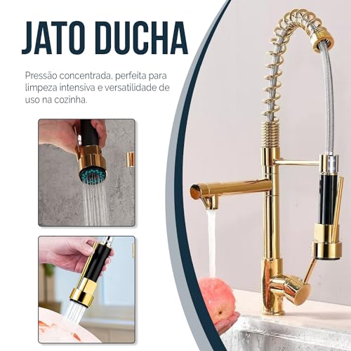 HOLTTER Cuba Aço Inox 304 com Torneira Gourmet Flexível Cuba Gourmet Aço Inox com Acessórios Torneir