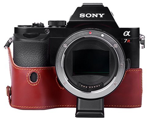 CameraPlus - AT-EF-NEX II Auto Focus Canon EF Lens to Sony NEX Adapter for Full-frame A7/A7R/A7S Cameras with E-mount Built-in Hand-shaking Function - Same as Metabones Mark III MB-EF-E-BM3