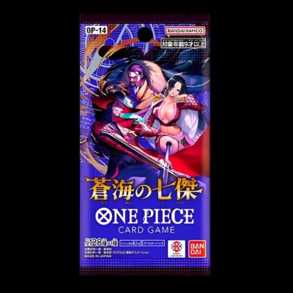 1 Pack of ONE Piece Card Game (OP 14) TCG Team Booster Pack