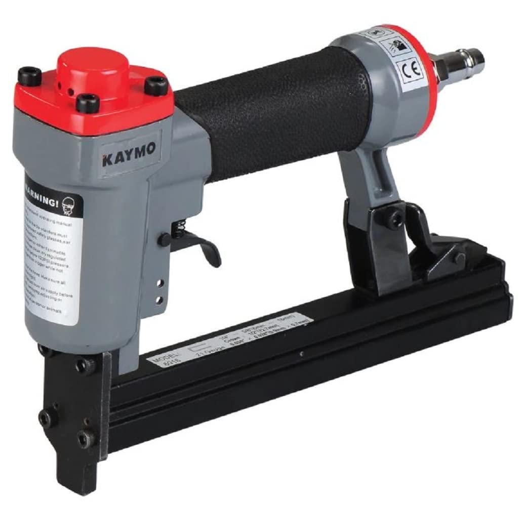 KAYMO ECO-7116 Pneumatic Stapler Grey with Red