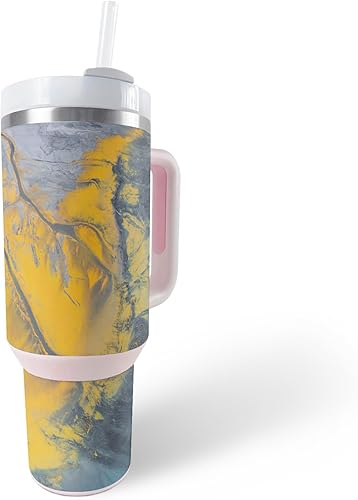 Miniatura 6 de MightySkins Skin - Vaso de vinilo compatible con Stanley The Quencher H2.0 FlowState de 40 onzas, lirios de agua, protectora, duradera y única,