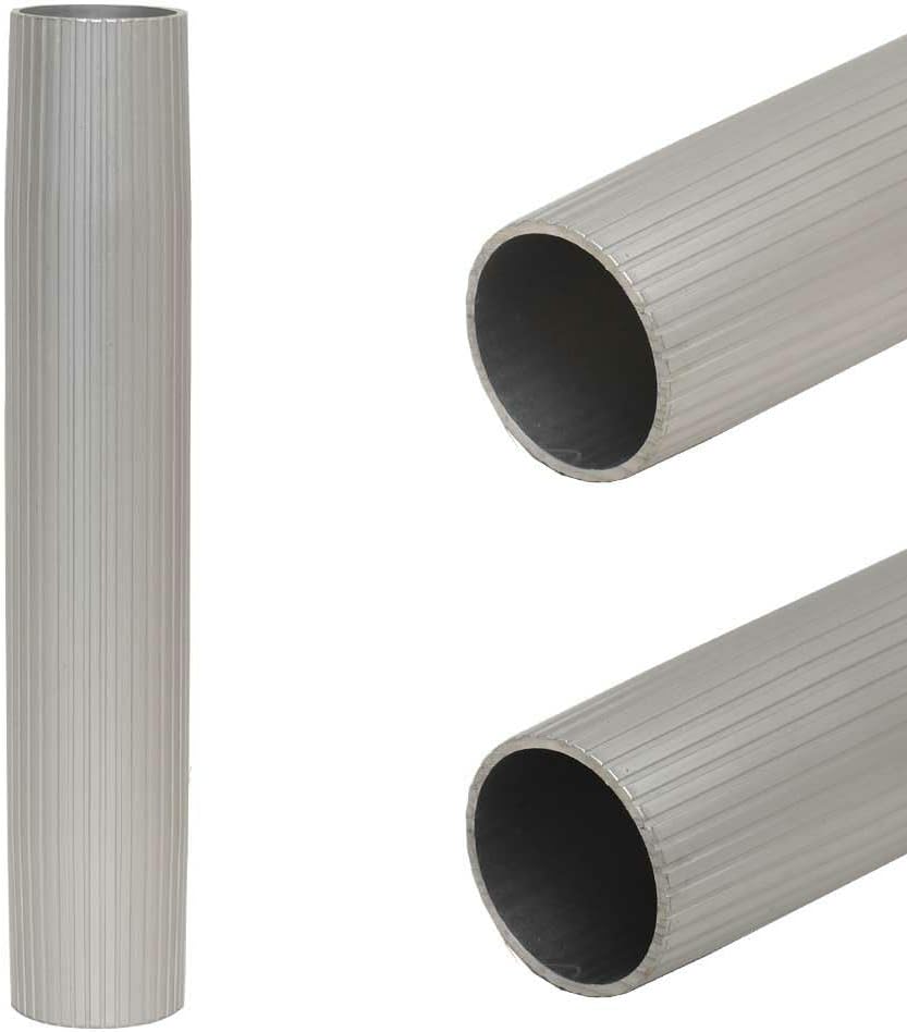 Generic Garelick Boat Table Post | 2 1/4 x 12 3/8 Inch Fluted Aluminum