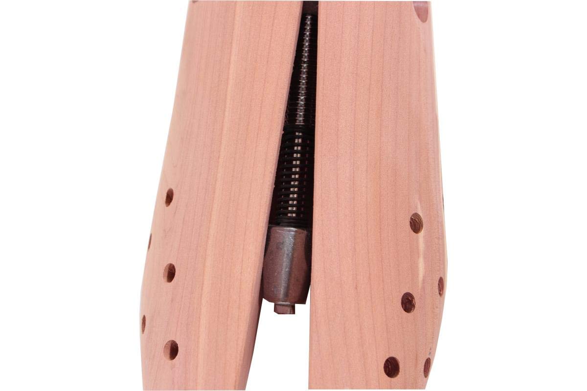 DELFA 1 estensore per scarpe, in legno di cedro, con meccanismo a 2 vie in metallo contro i punti di pressione, beige., M 37-39 Da.